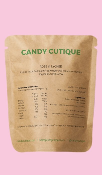 Rose & Lychee Candy Floss