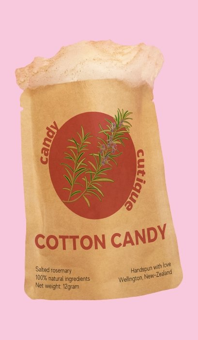 Buy salted rosemary candy floss / cotton candy / fairy floss online