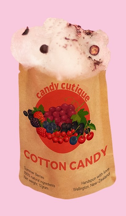 Buy summer berries candy floss / cotton candy / fairy floss online